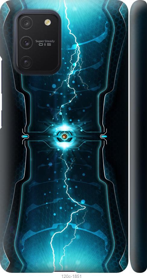 Чехол на Samsung Galaxy S10 Lite 2020 Молнии в цилиндре