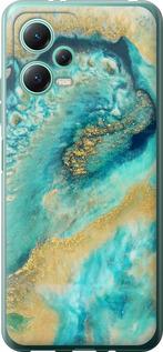 Чехол на Xiaomi Redmi Note 12 5G Green marble