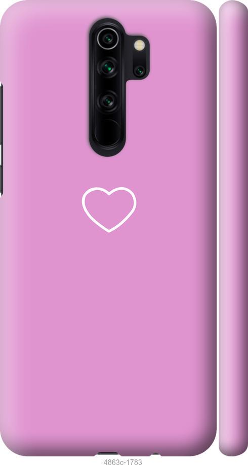 Чехол на Xiaomi Redmi Note 8 Pro Сердце 2