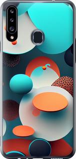 Чехол на Samsung Galaxy A20s A207F Горошек абстракция