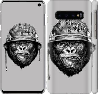 Чехол на Samsung Galaxy S10 military monkey