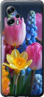 Чехол на Xiaomi Redmi Note 11T Pro Весенние цветы