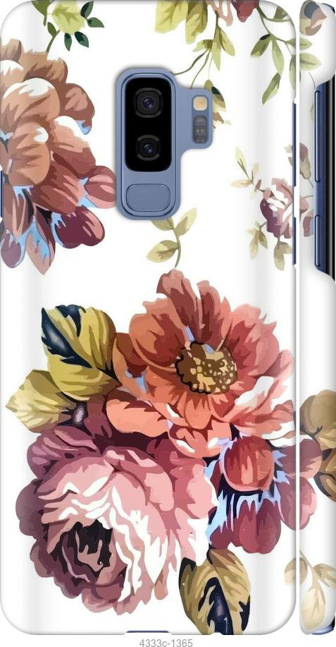 Чехол на Samsung Galaxy S9 Plus Vintage flowers