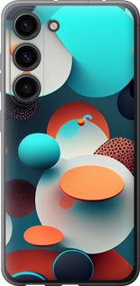 Чехол на Samsung Galaxy S23 Горошек абстракция