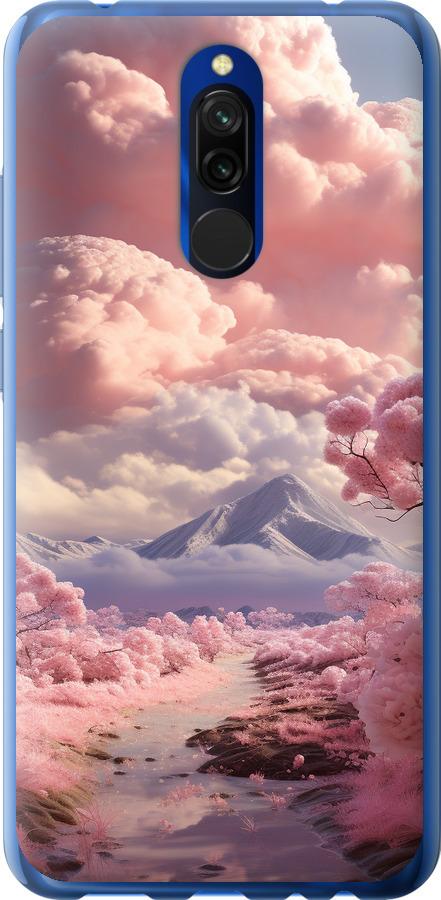 Чехол на Xiaomi Redmi 8 Розовые облака