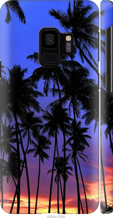 Чехол на Samsung Galaxy S9 Пальмы
