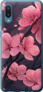 Чехол на Samsung Galaxy A02 A022G Пурпурная сакура