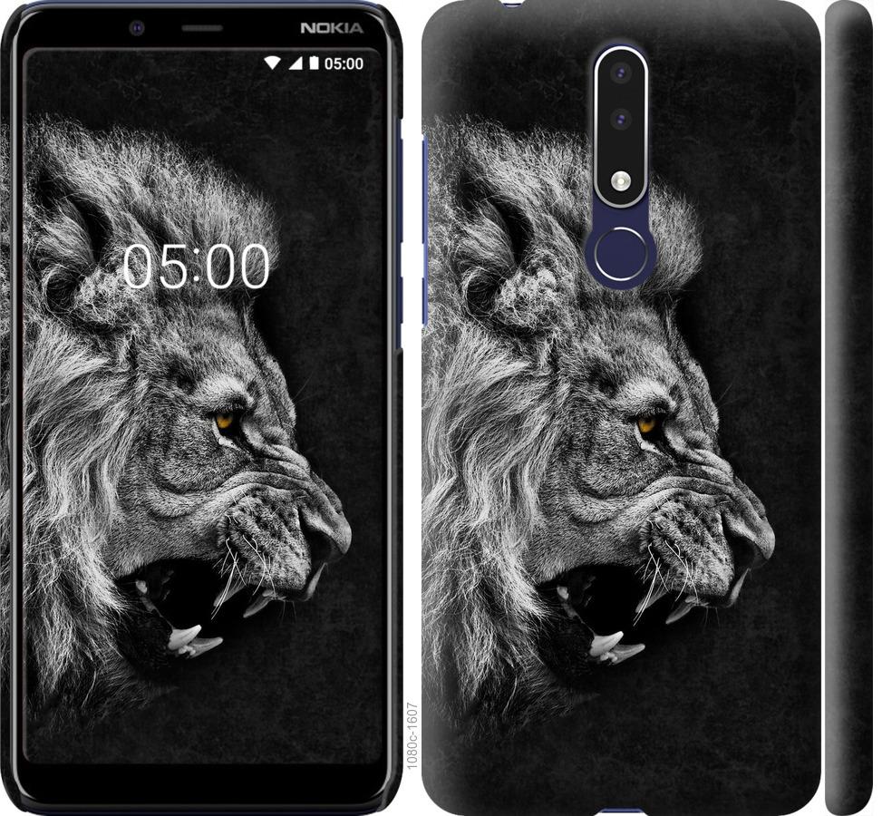 Чехол на Nokia 3.1 Plus Лев