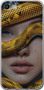 Чехол на iPhone 7 Объятия змеи