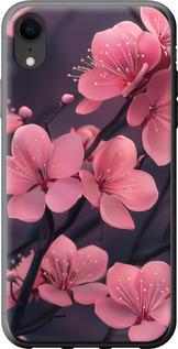 Чехол на iPhone XR Пурпурная сакура