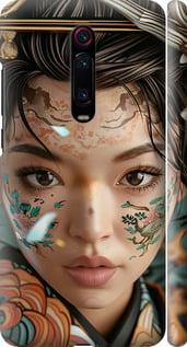 Чехол на Xiaomi Mi 9T Взгляд души самурая