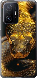 Чехол на Xiaomi 11T Golden snake