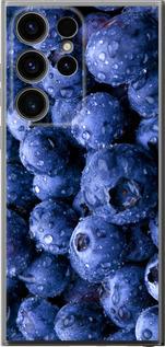 Чехол на Samsung Galaxy S24 Ultra Голубика