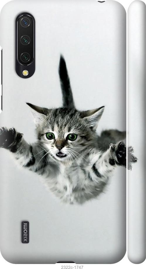 Чехол на Xiaomi Mi 9 Lite Летящий котёнок
