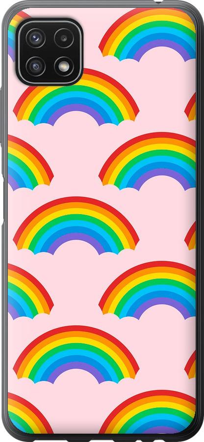 Чехол на Samsung Galaxy A22 5G A226B Rainbows