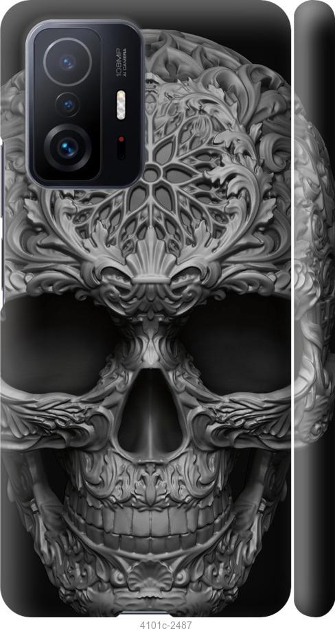 Чехол на Xiaomi 11T skull-ornament