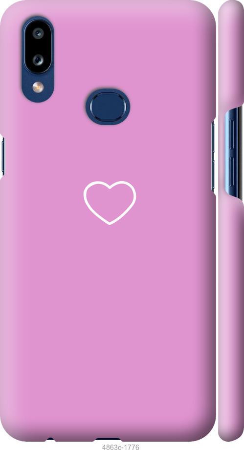 Чехол на Samsung Galaxy A10s A107F Сердце 2