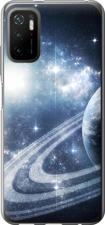 Чехол на Xiaomi Poco M3 Pro Кольца Сатурна