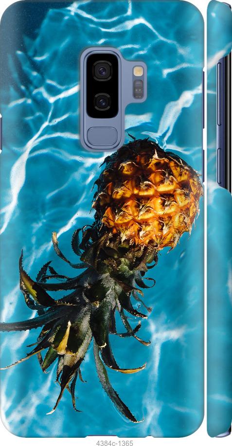 Чехол на Samsung Galaxy S9 Plus Ананас на воде