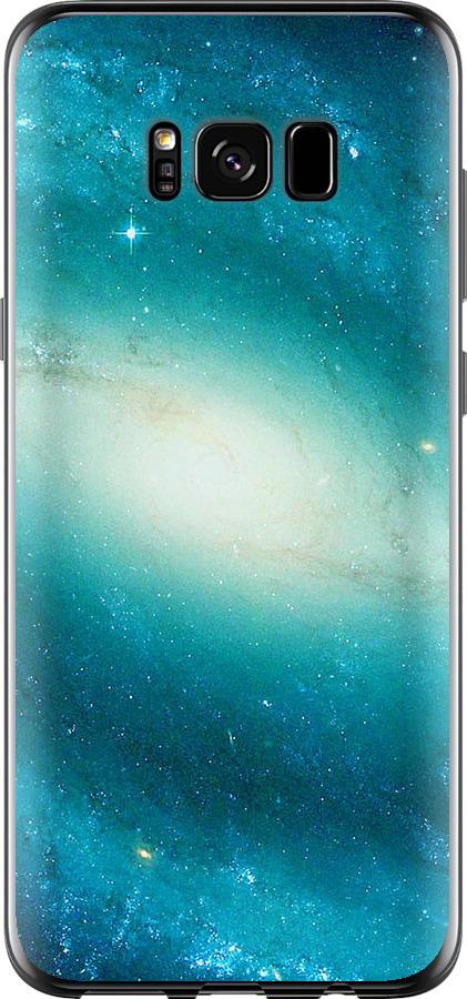 Чехол на Samsung Galaxy S8 Голубая галактика