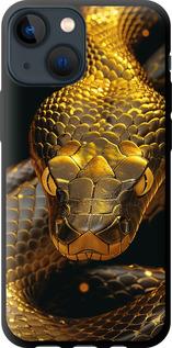 Чехол на iPhone 13 Mini Golden snake