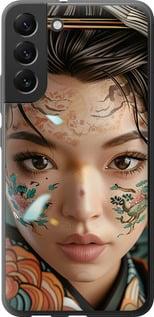 Чехол на Samsung Galaxy S22 Plus Взгляд души самурая