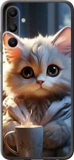 Чехол на Samsung Galaxy A05s White cat