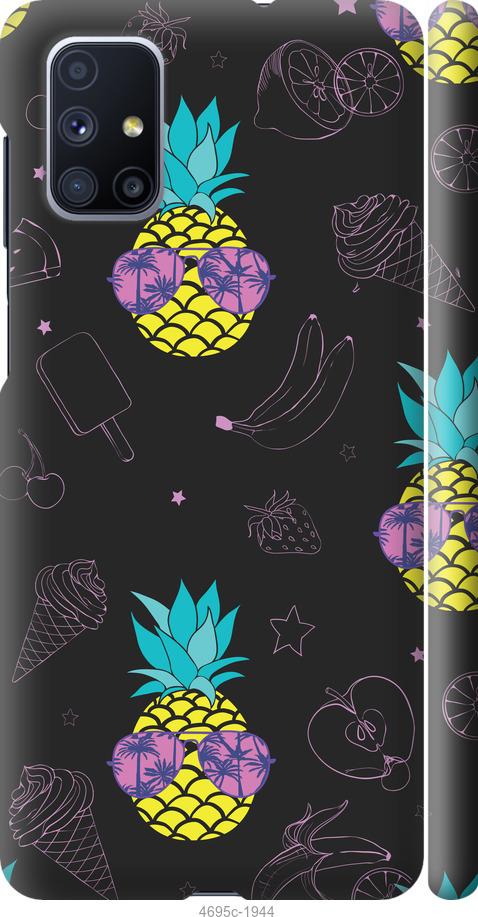 Чехол на Samsung Galaxy M51 M515F Summer ananas