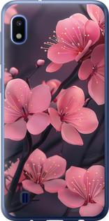 Чехол на Samsung Galaxy A10 2019 A105F Пурпурная сакура