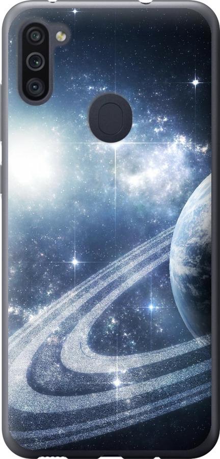 Чехол на Samsung Galaxy M11 M115F Кольца Сатурна