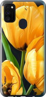Чехол на Samsung Galaxy M30s 2019 Желтые тюльпаны