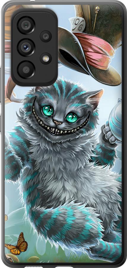 Чехол на Samsung Galaxy A53 A536E Чеширский кот 2