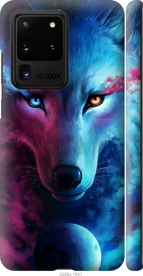 Чехол на Samsung Galaxy S20 Ultra Арт-волк
