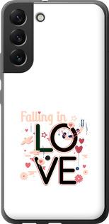Чехол на Samsung Galaxy S22 Plus falling in love