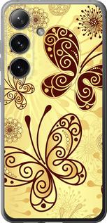 Чехол на Samsung Galaxy S24 Красивые бабочки