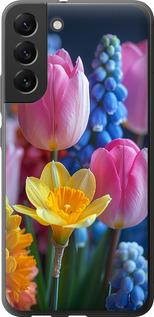 Чехол на Samsung Galaxy S22 Plus Весенние цветы
