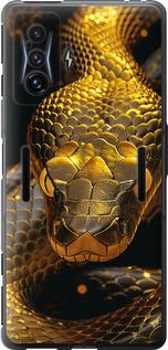 Чехол на Xiaomi Poco F4 GT Golden snake