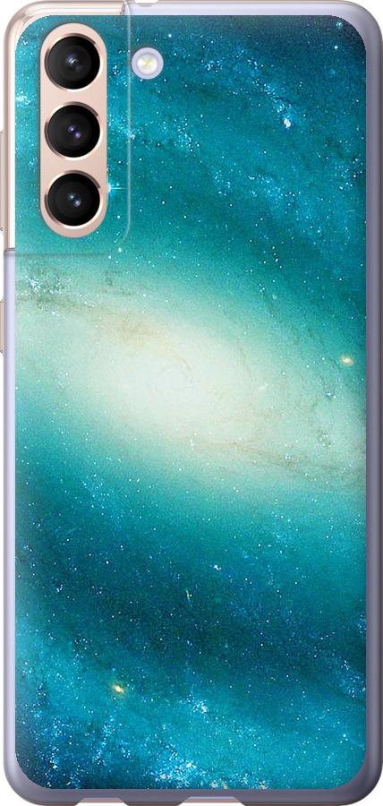 Чехол на Samsung Galaxy S21 Голубая галактика