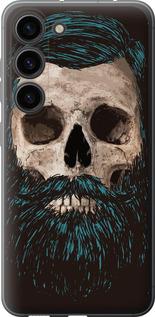 Чехол на Samsung Galaxy S23 Череп с бородой