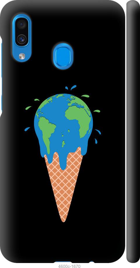 Чехол на Samsung Galaxy A20 2019 A205F мороженое1