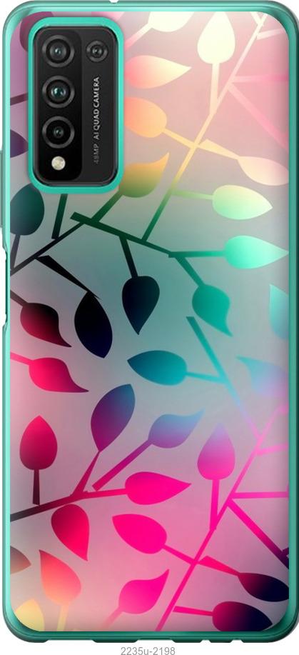 Чехол на Huawei Honor 10X Lite Листья