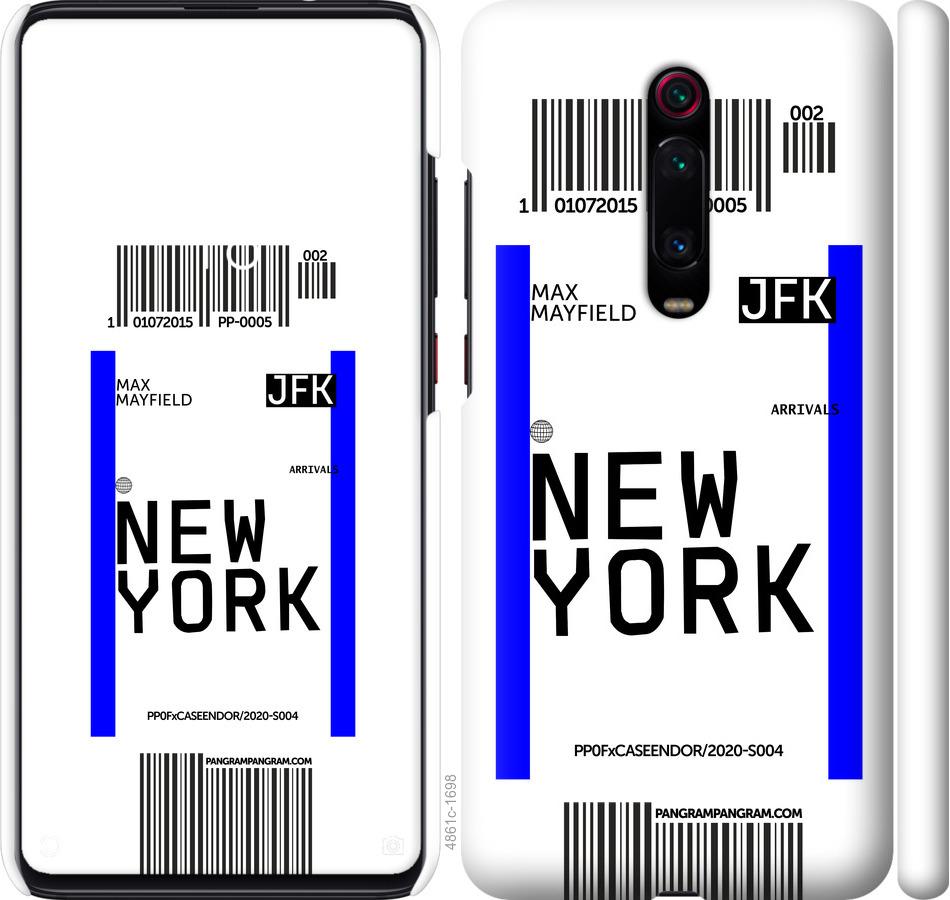 Чехол на Xiaomi Mi 9T New York