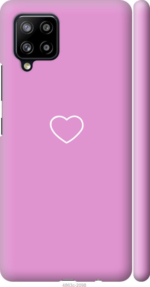 Чехол на Samsung Galaxy A42 A426B Сердце 2