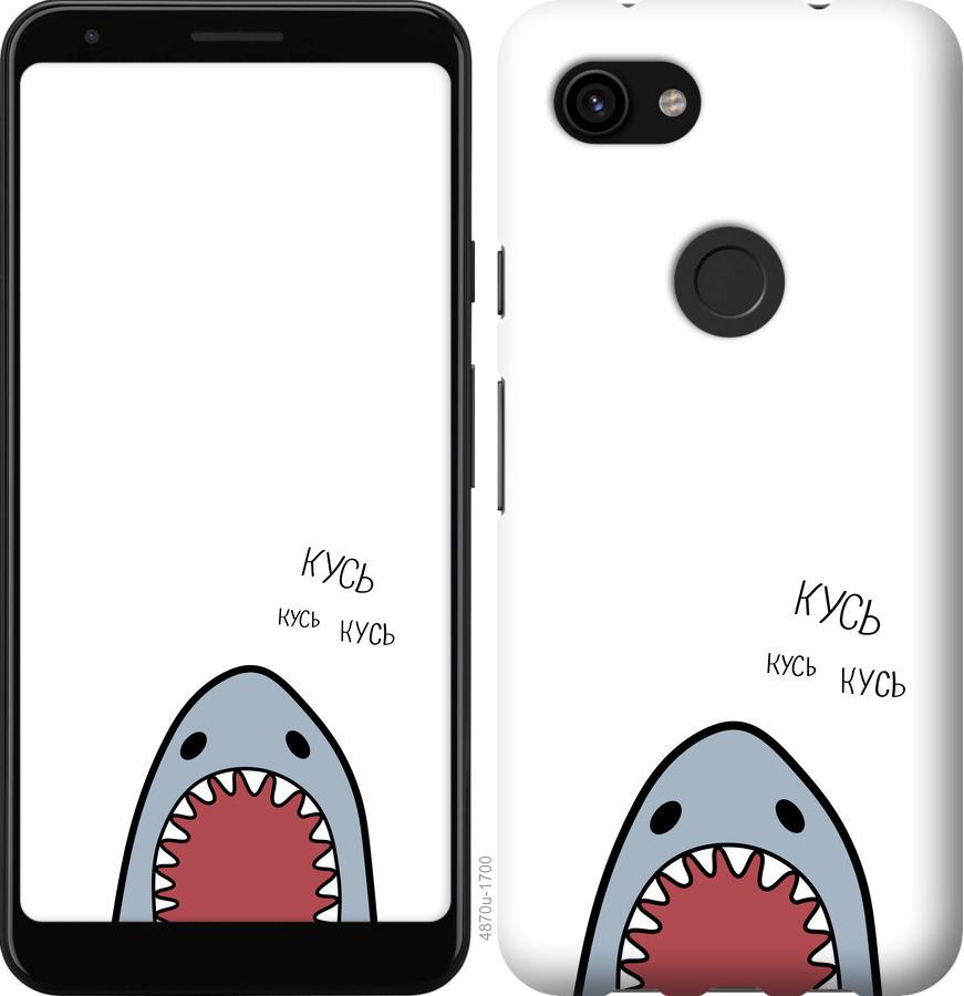 Чехол на Google Pixel 3a Акула