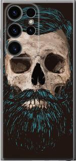 Чехол на Samsung Galaxy S24 Ultra Череп с бородой