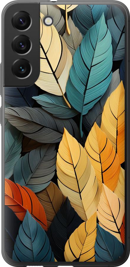 Чехол на Samsung Galaxy S22 Plus Кольорове листя
