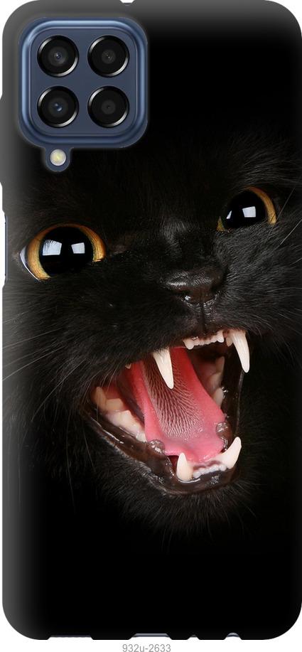 Чехол на Samsung Galaxy M33 M336B Чёрная кошка