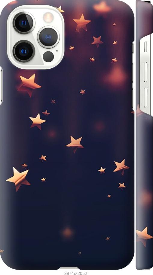 Чехол на iPhone 12 Падающие звезды