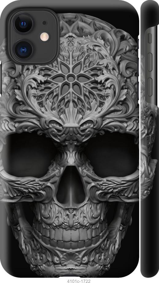 Чехол на iPhone 12 Mini skull-ornament