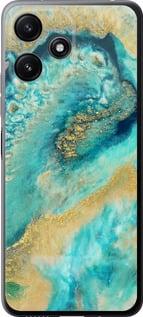 Чехол на Xiaomi Redmi 12 5G Green marble